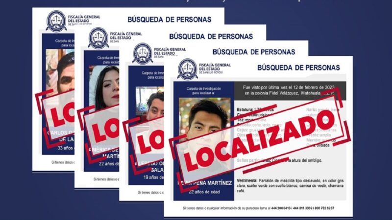 San Luis Potos Localizan A J Venes Reportados Como Desaparecidos