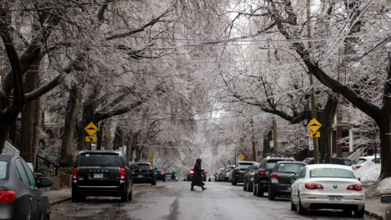 Tormenta de hielo en Canadá deja a más de un millón de personas sin