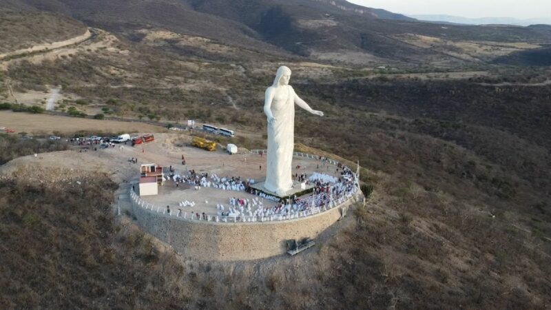 Cristo de la Paz en Zacatecas el más grande de México y América Latina