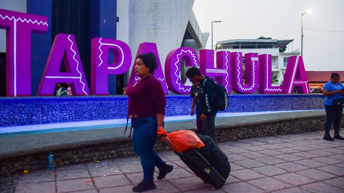 Migrantes En Tapachula Apuran El Paso Para Llegar A Eu Uno Tv