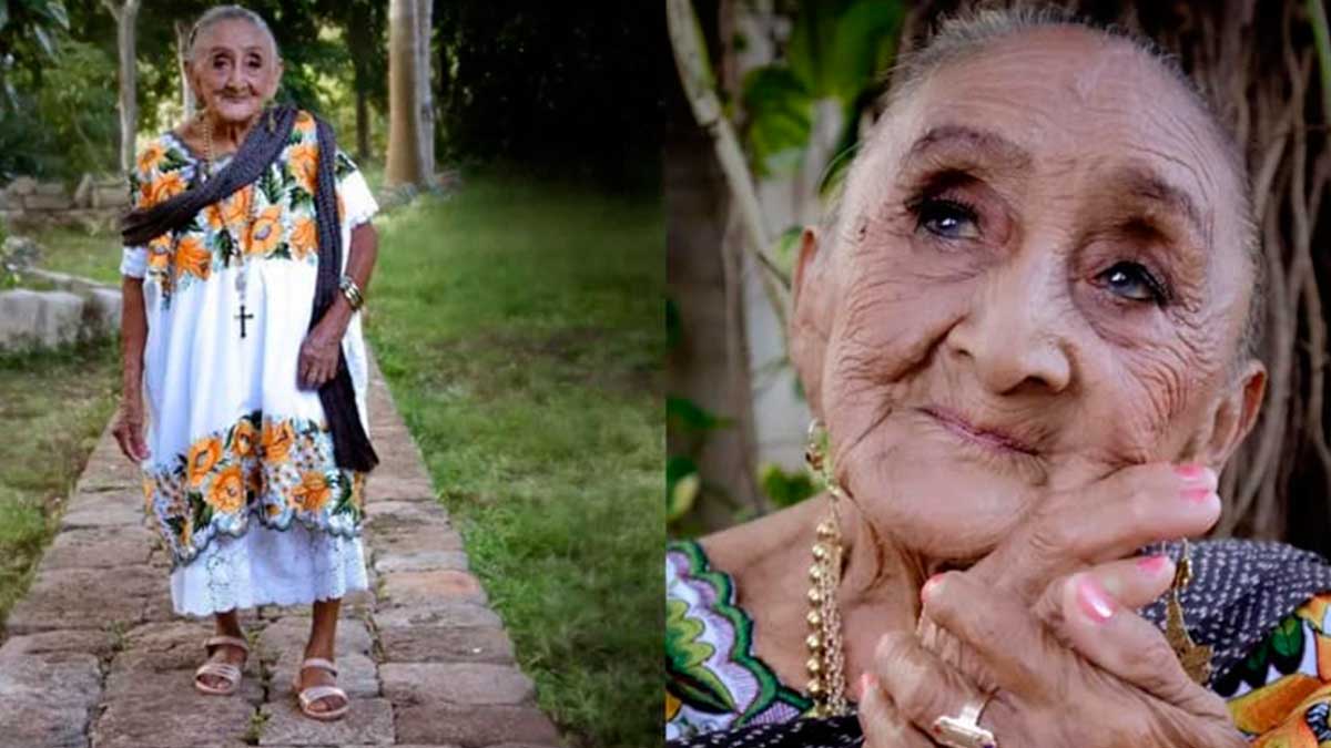 Yucatán Abuelita Se Hace Viral Por Tierna Sesión De Fotos Uno Tv