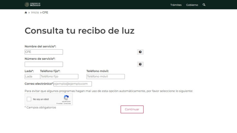 Cómo Consultar El Recibo De La Luz En Línea Por Internet Uno Tv 9522