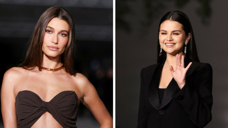 Hailey Bieber y Selena Gomez posan juntas en Academy Museum Gala de Los