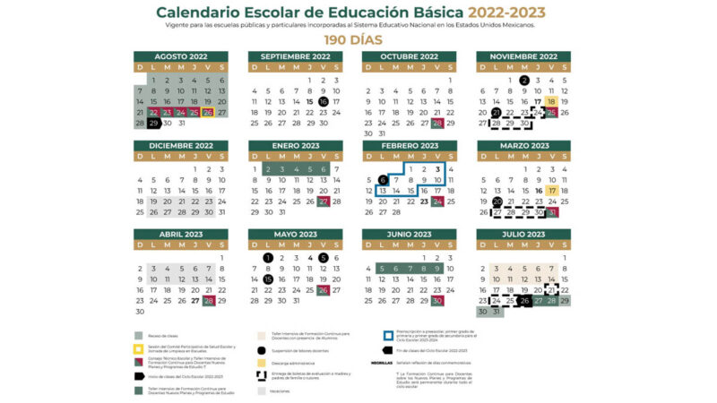 Vacaciones de 2023 para alumnos de educación básica Uno TV