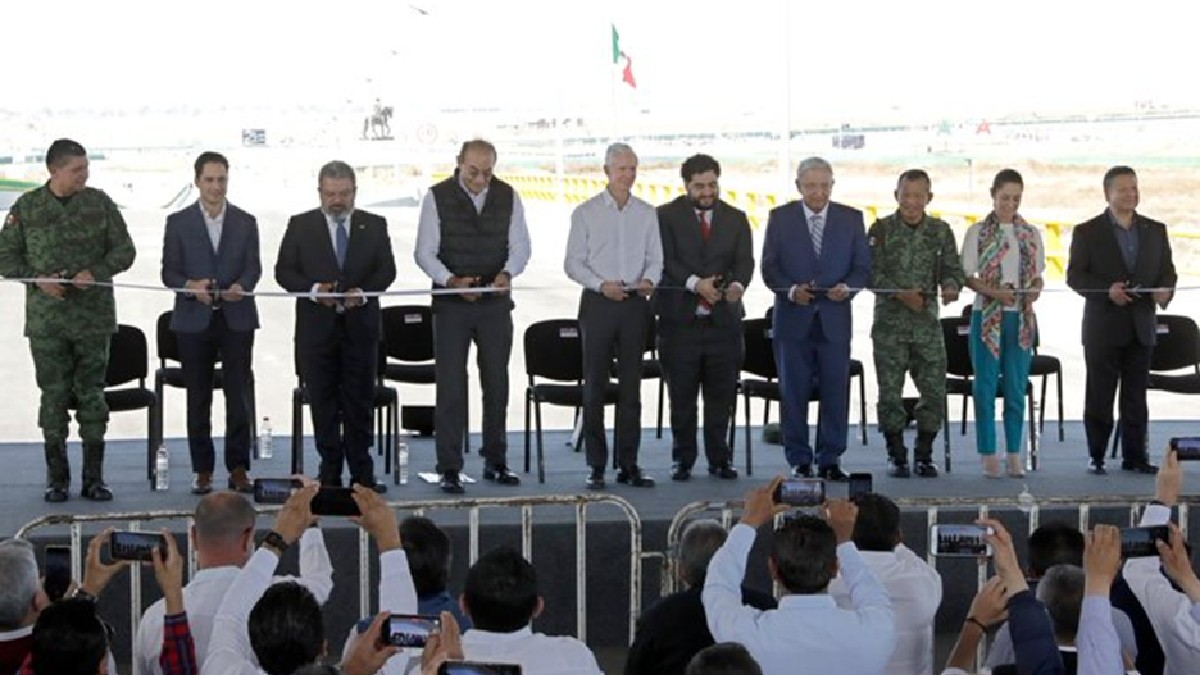 Alfredo Del Mazo Se Inaugura Vialidad Principal De Acceso Al Aifa