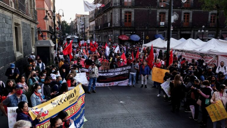 Movilizaciones Marchas Y Protestas Cdmx 27 De Febrero De 2023 Uno Tv 0928