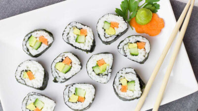 arroz sushi fácil rápido