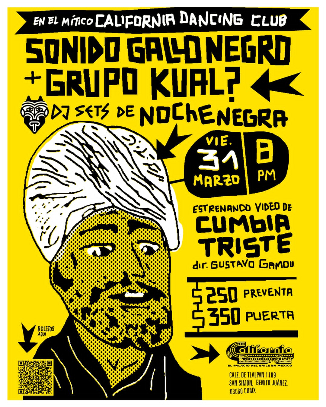 Sonido Gallo Negro Brindará Show Mítico En El California Dancing Club