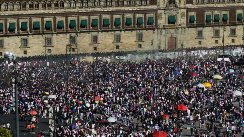 Marcha Feminista En Cdmx Edomex Y Estados Finaliza Videos Del 8 De