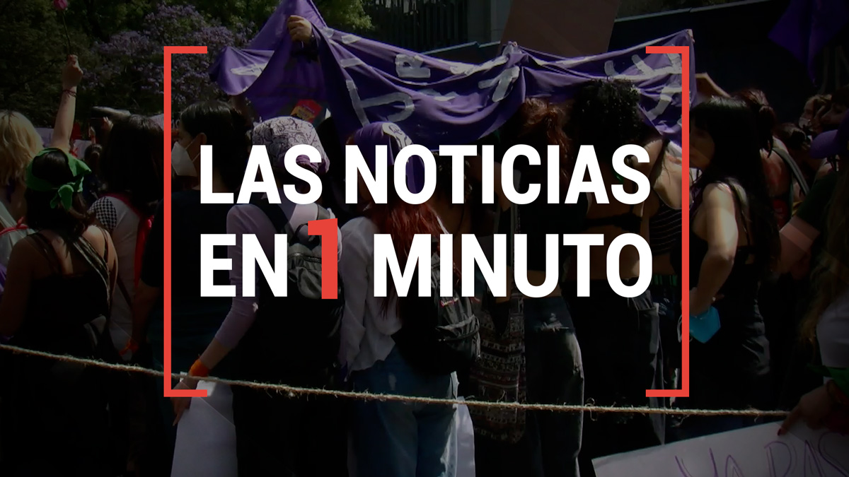 Las Noticias En Un Minuto 14:00 Horas. 8 De Marzo De 2023 - Uno TV