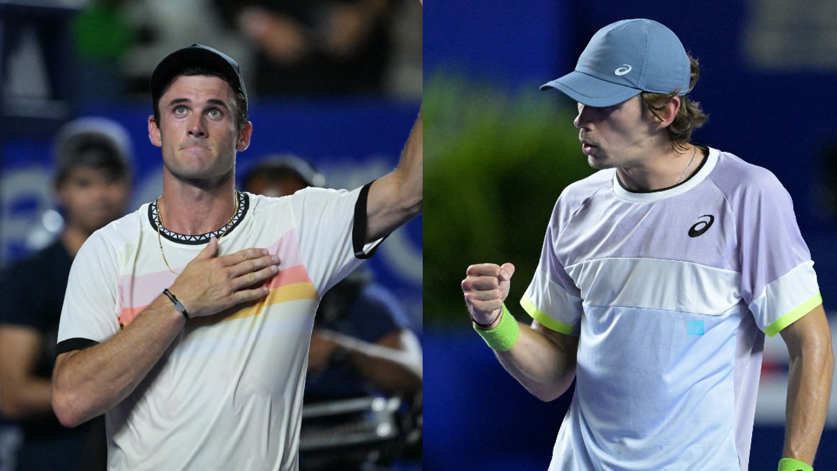 Tommy Paul Vs. Alex De Minaur Final Del Abierto Mexicano De Tenis