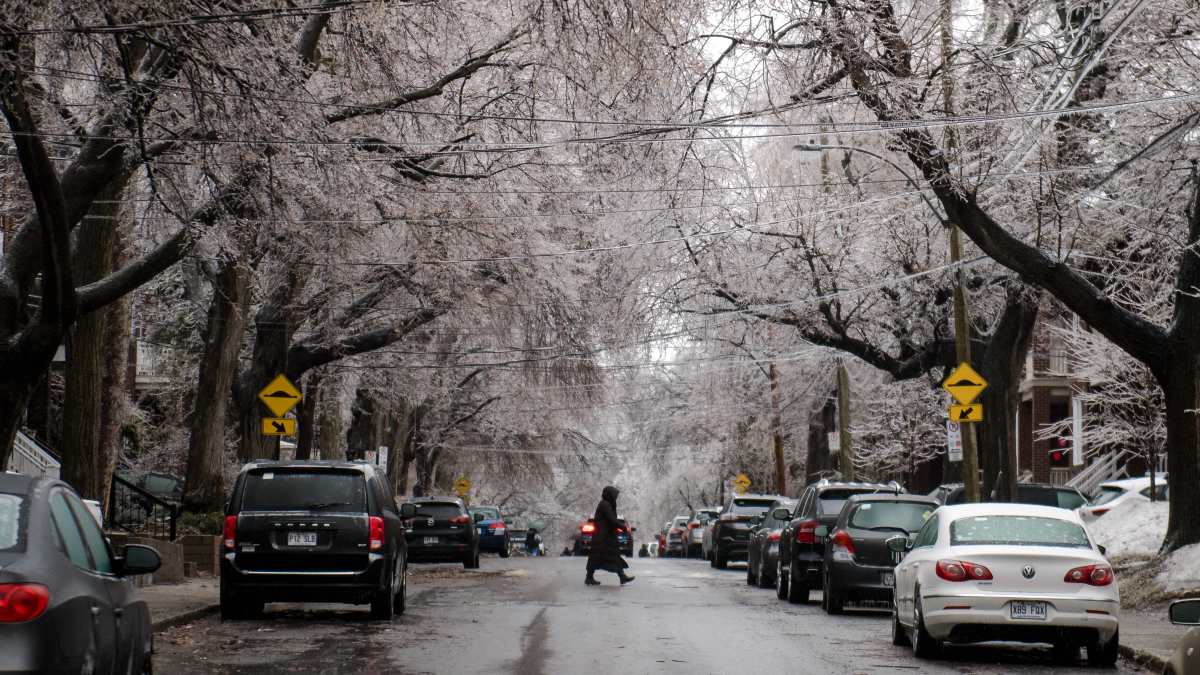 Canada Tormenta De Hielo