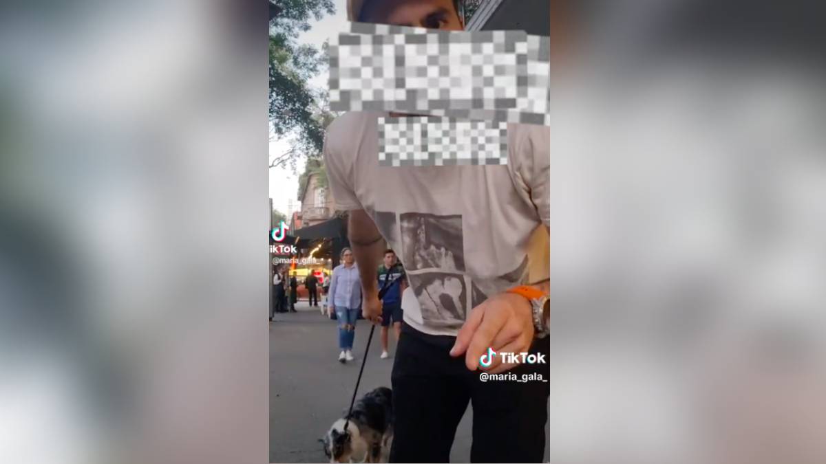 Hombre agrede a una mujer tras una pelea de perros en CDMX; lo bautizan “Lord bozal”