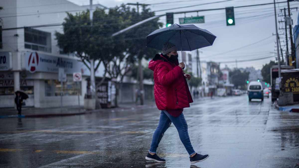 México espera chubascos y lluvias en varios estados.