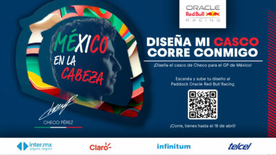 Diseña el casco de Checo Pérez para el GP de México 2023, conoce los detalles del concurso