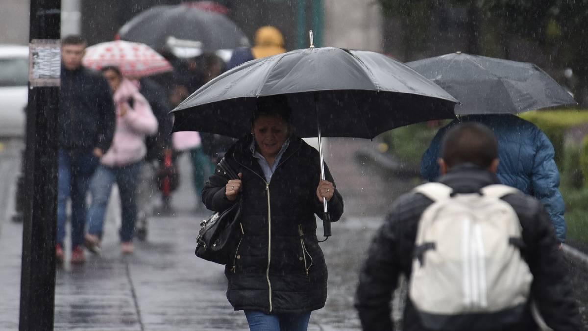 Lluvias y chubascos en México