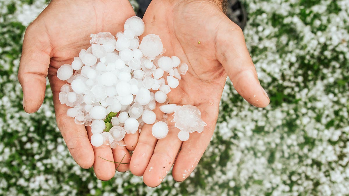 cómo se forma el granizo y de qué depende su tamaño uno tv