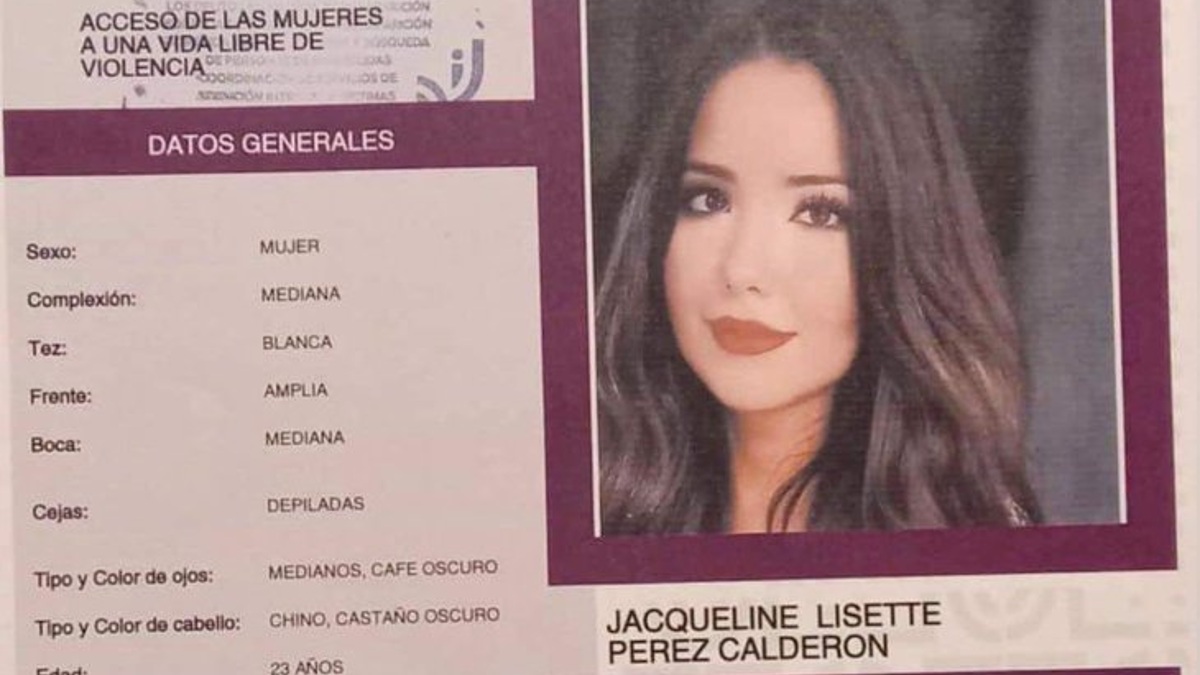 Jacqueline Lisette Pérez Calderón, estudiante de la UNAM, desaparece en CDMX