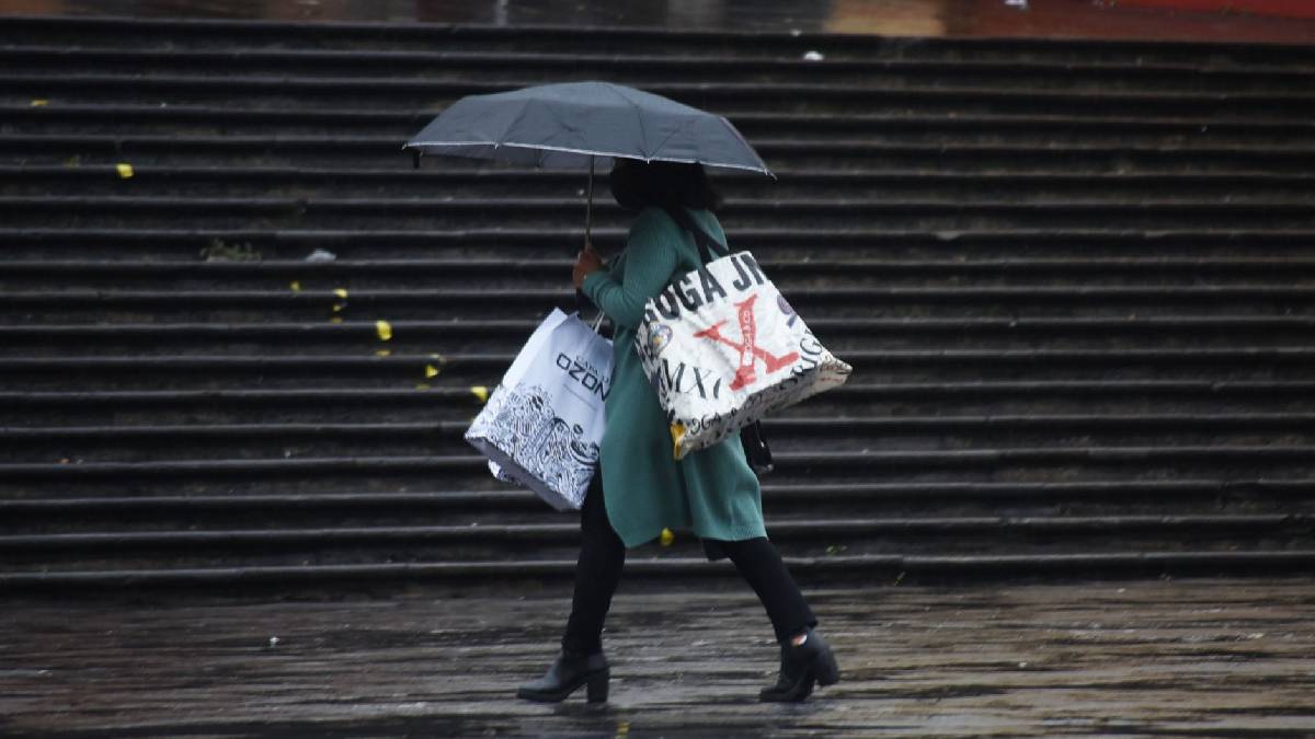 Lluvias aisladas en CDMX