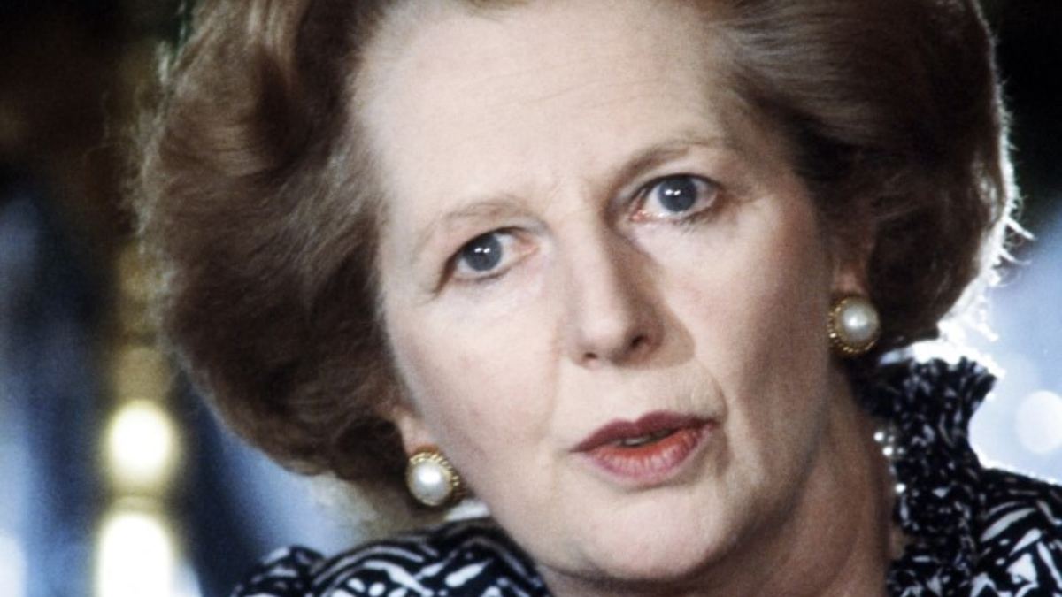 Margaret Thatcher la Dama de Hierro