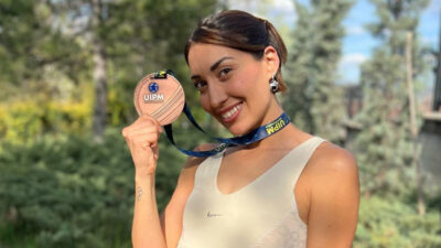 Mariana Arce gana bronce en la Copa del Mundo de Pentatlón Moderno