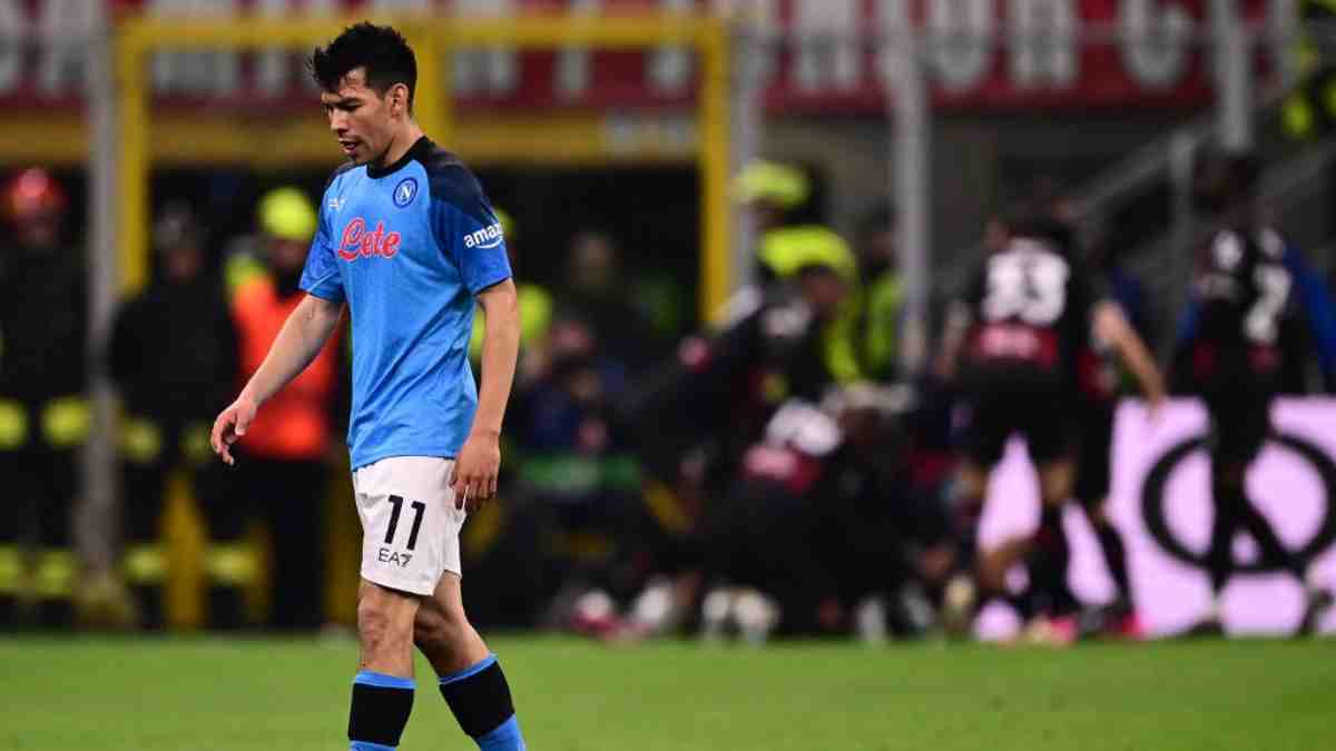 Napoli pierde ante Milan