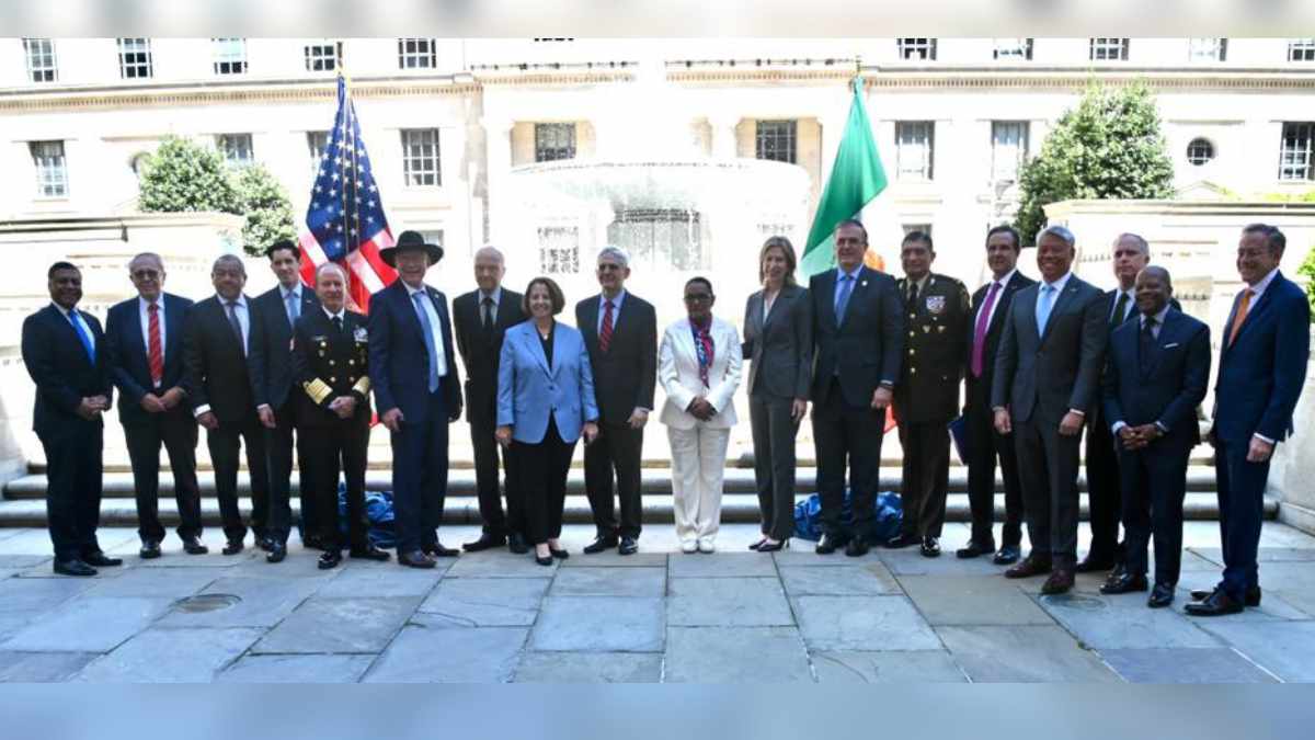 Realizan reunión México-Estados Unidos sobre seguridad