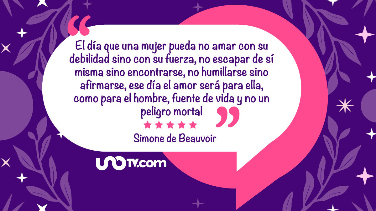 Frases De Simone De Beauvoir, Una De Las Feministas Más Importantes ...