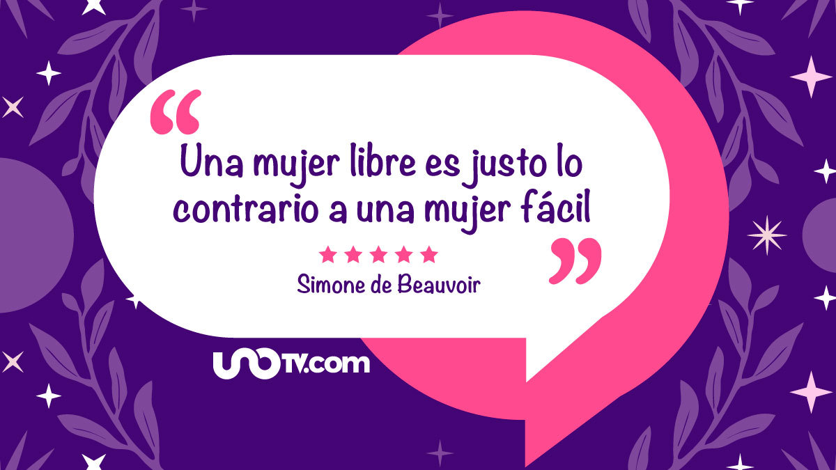 Frases de Simone de Beauvoir, una de las feministas más importantes - Uno TV