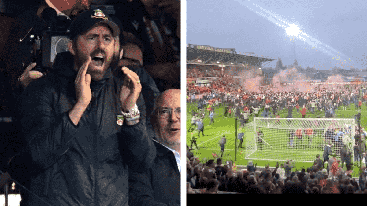 Ryan Reynolds y Wrexham celebran su ascenso