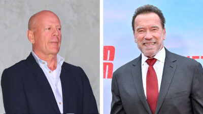 Arnold Schwarzenegger manda mensaje de apoyo a Bruce Willis