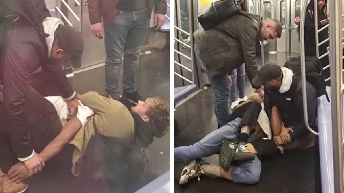 Estrangulan a indigente en metro de Nueva York
