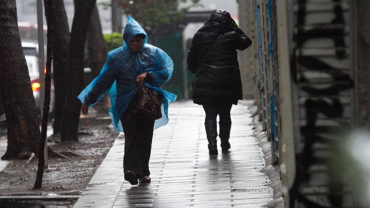 Lluvias fuertes en CDMX