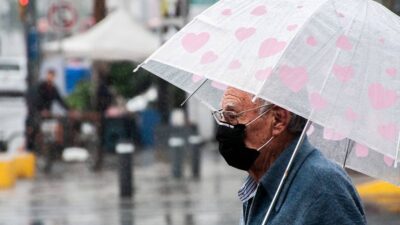 Lluvias aisladas en la Ciudad de México