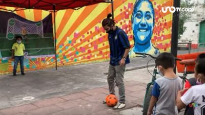 Actividades deportivas con niños en colonia de la CDMX