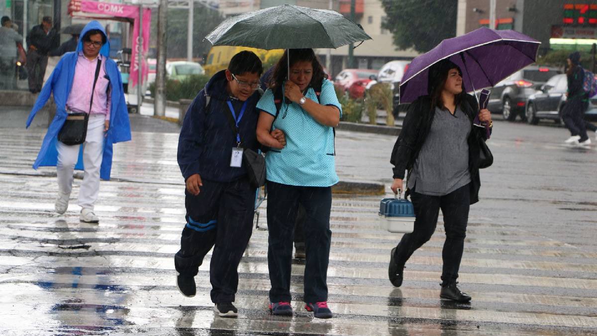 Se esperan lluvias y chubascos en la CDMX este 10 de mayo