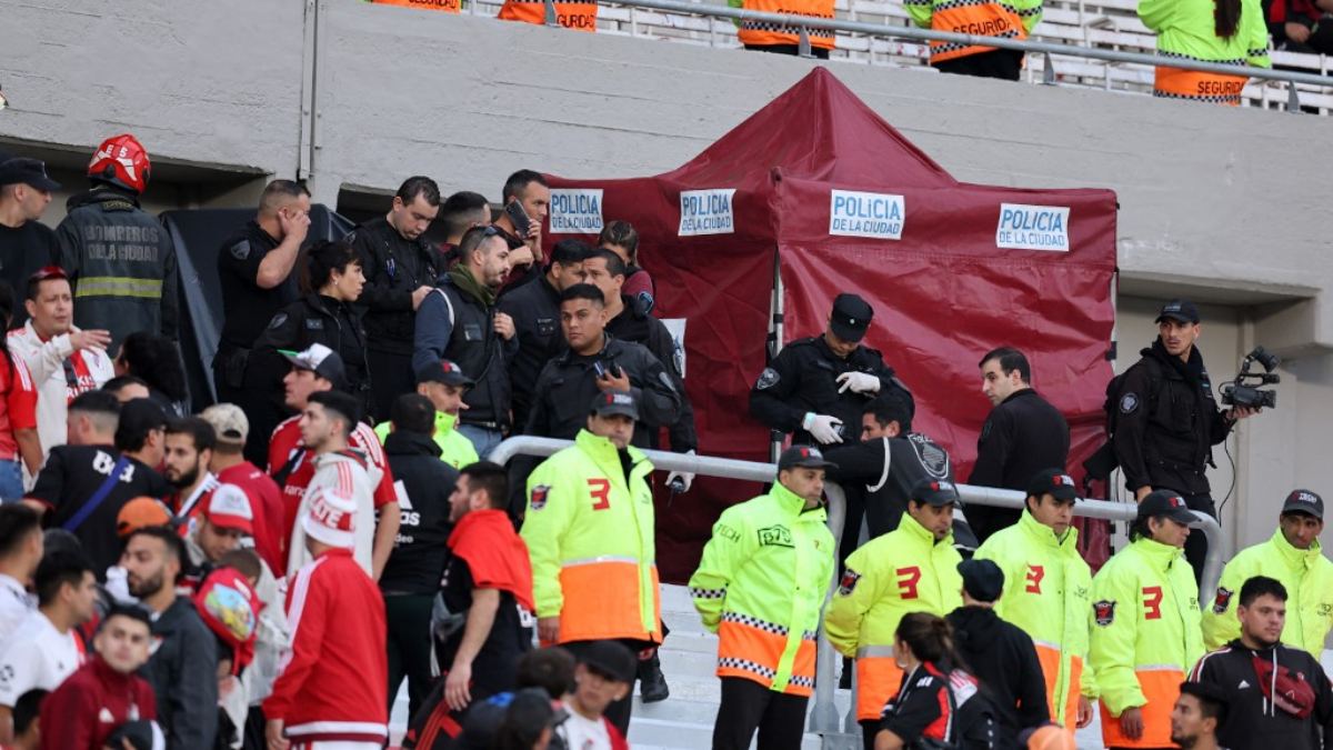 Aficionado del River Plate murió en el Monumental