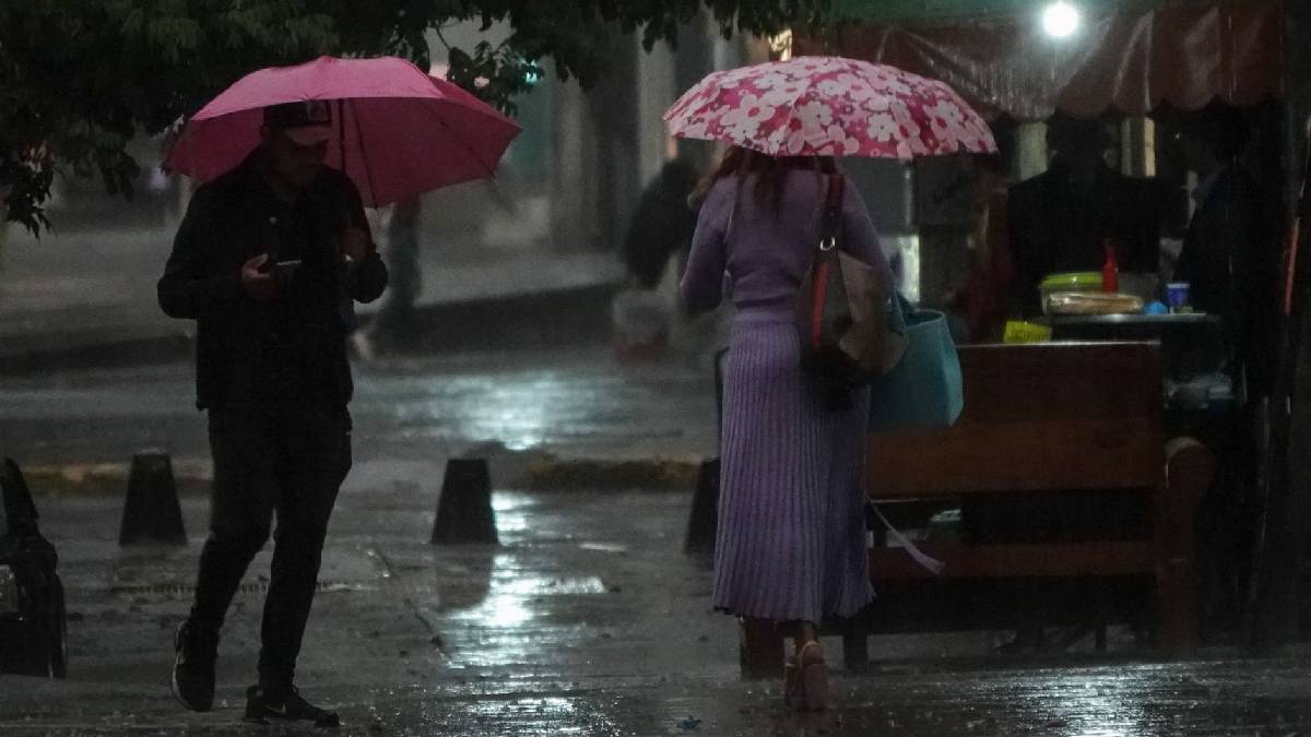 Lluvias y chubascos en la Ciudad de México