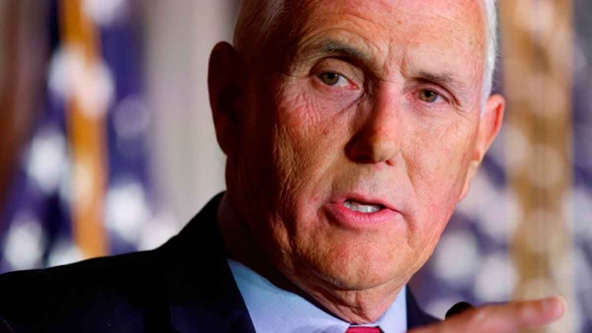 Mike Pence, exvicepresidente de EU, presenta su candidatura a la Casa Blanca