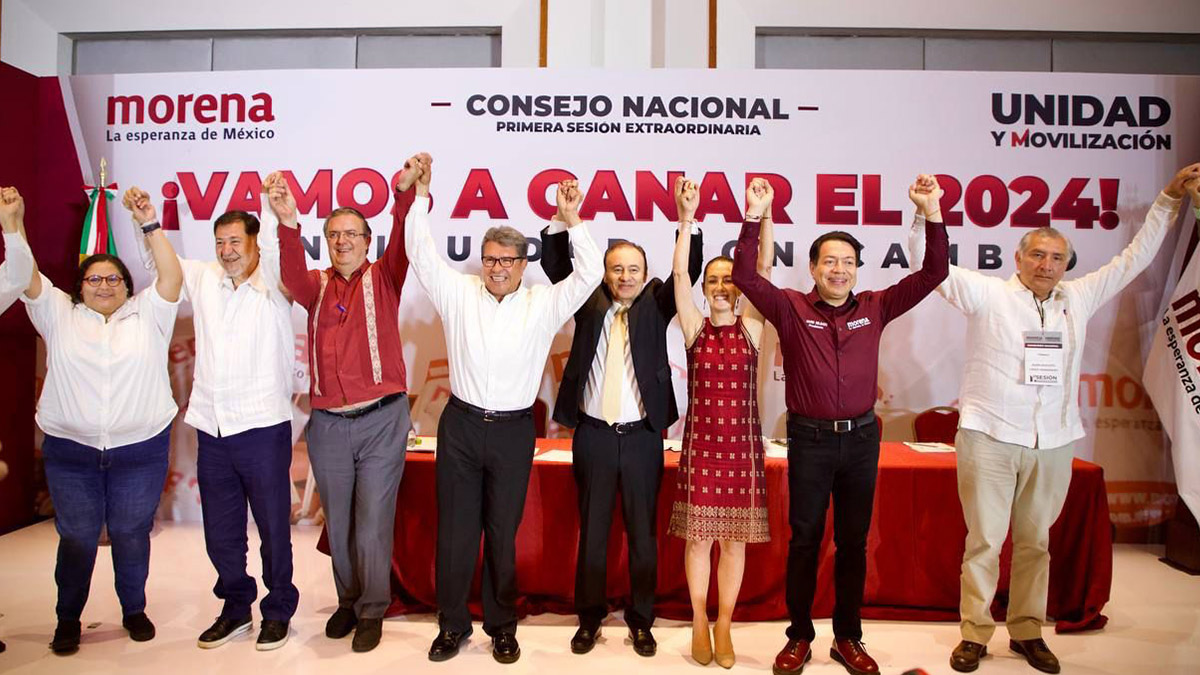 Morena hará 5 encuestas para candidato a 2024 Uno TV